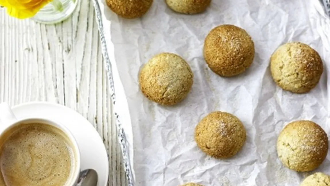 REŢETA ZILEI. Biscuiţi cu amaretto, fără făină