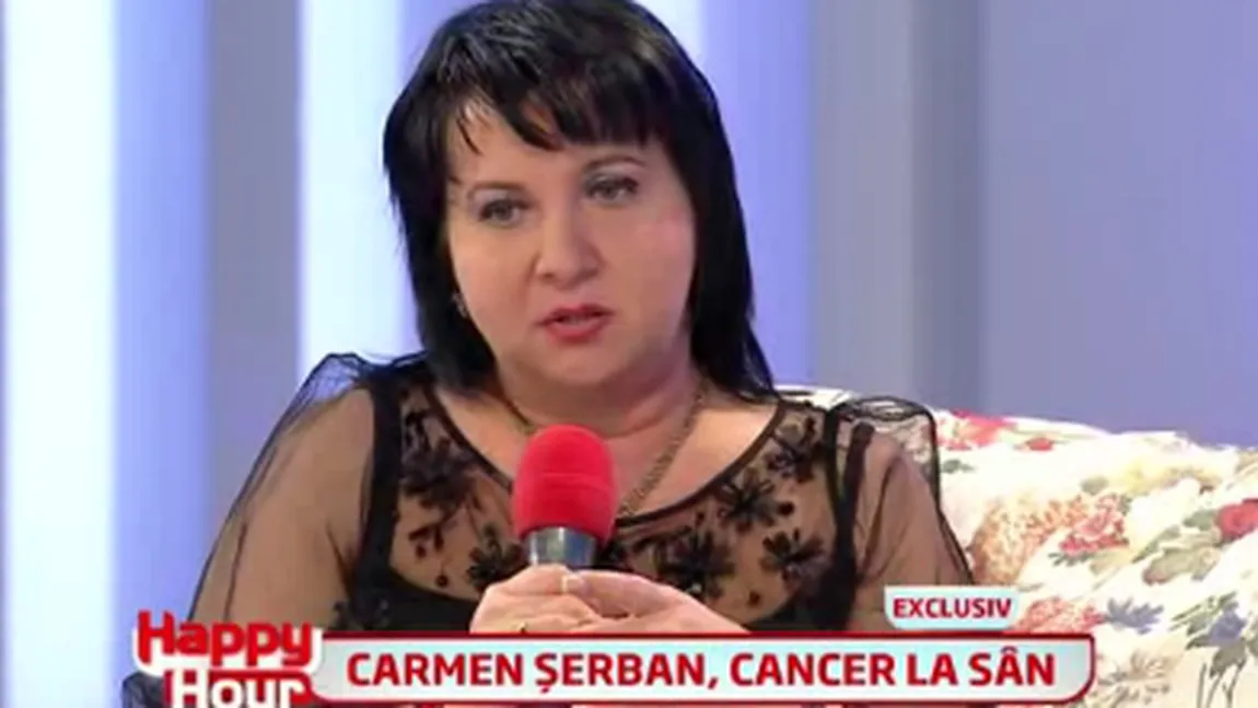 CARMEN ŞERBAN a aflat că are o boală pe care nu o poate trata. 