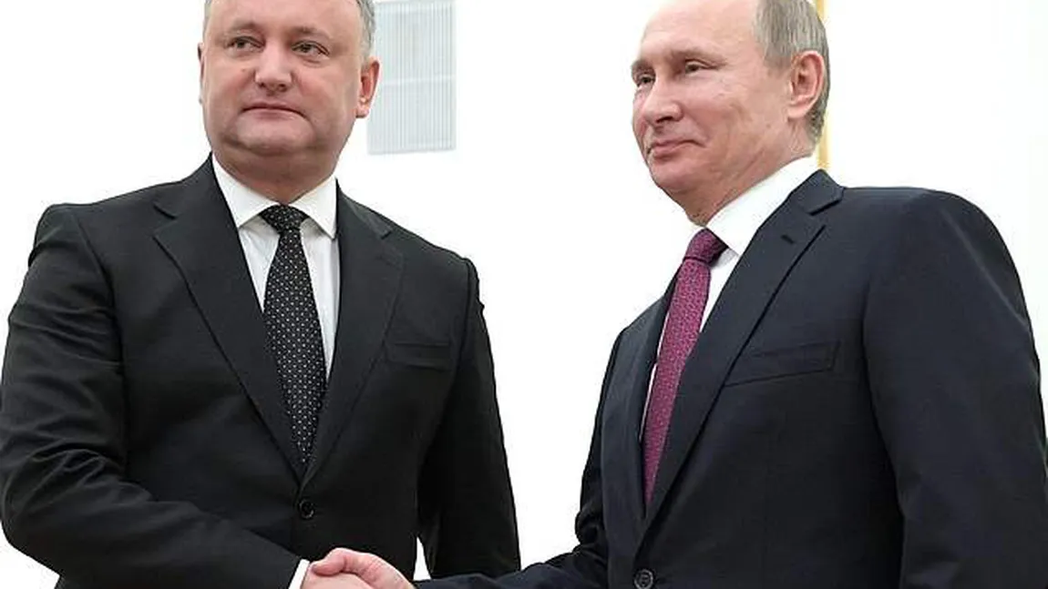 25 de ani de relaţii diplomatice: Dodon şi Putin au făcut schimb de mesaje