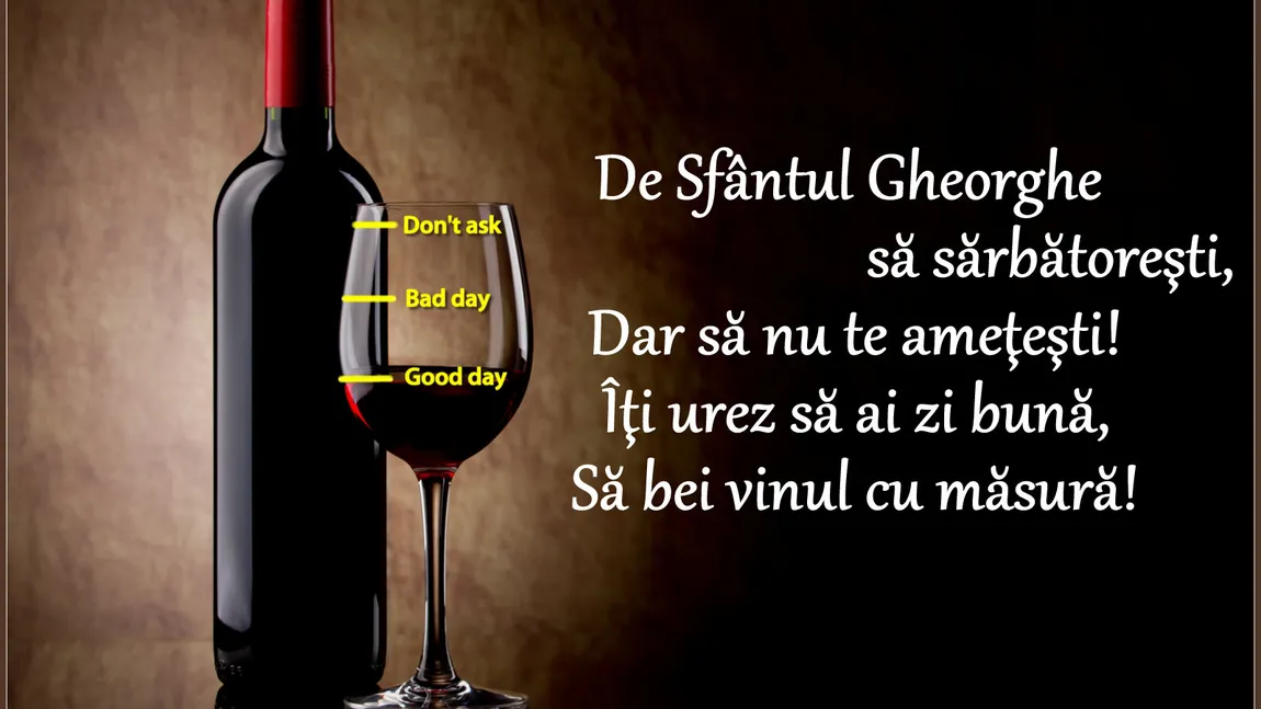 Mesaje de Sfântul Gheorghe 2017. Cele mai frumoase FELICITARI DE SF. GHEORGHE pe care le poţi trimite celor dragi de ziua numelui