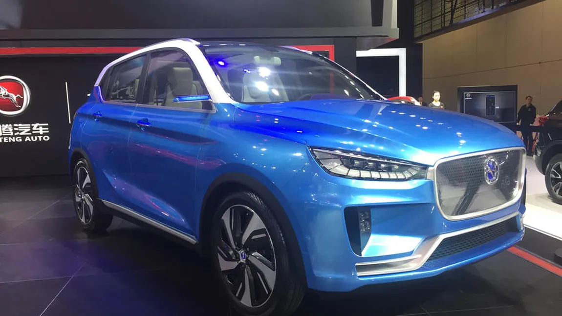 Chinezii au copiat deja Maşina Anului 2017. Ea este expusă la Salonul Auto de la Shanghai