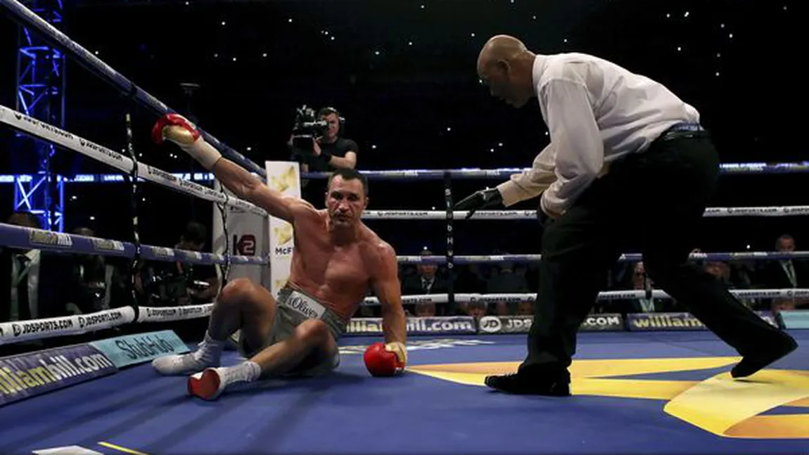 Vladimir Kliciko, facut KO de Joshua. VIDEO