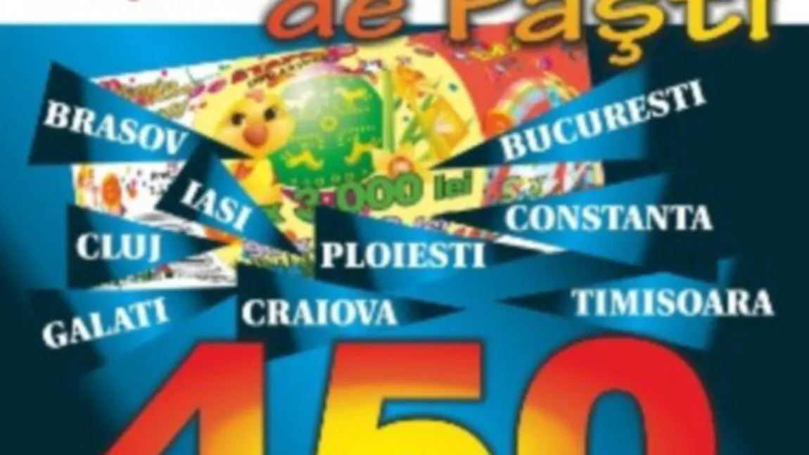 LOTERIA SARBATORILOR DE PASTE 2017: LISTA CASTIGATORI taloane galbene şi taloane roşii