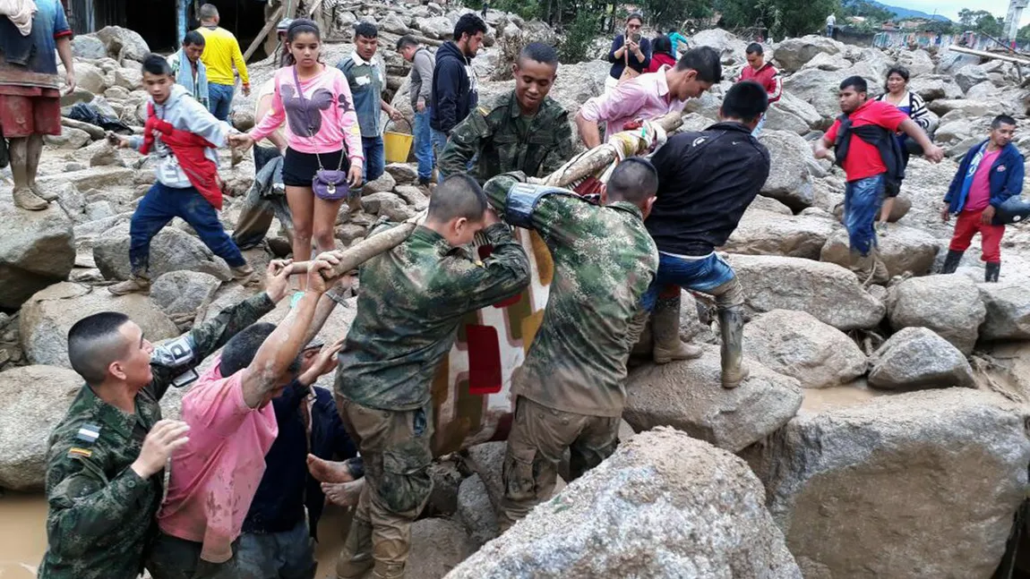 Columbia a declarat stare de urgenţă după ce 262 de persoane şi-au pierdut viaţa în tragedia din Mocoa