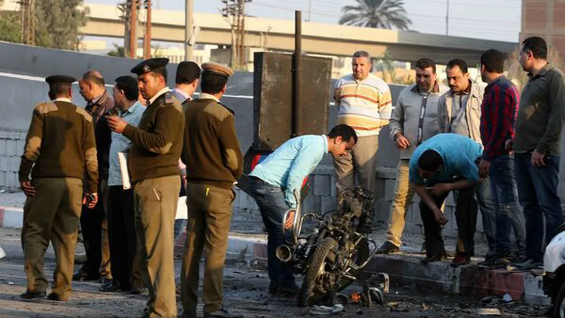 Egipt: 16 răniţi în explozia unei motociclete capcană, în apropierea unui centru al poliţiei