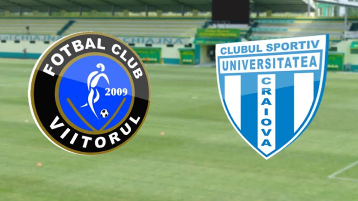 VIITORUL-CSU CRAIOVA 0-1 în etapa a 4-a din PLAY OFF. Vezi CLASAMENTUL