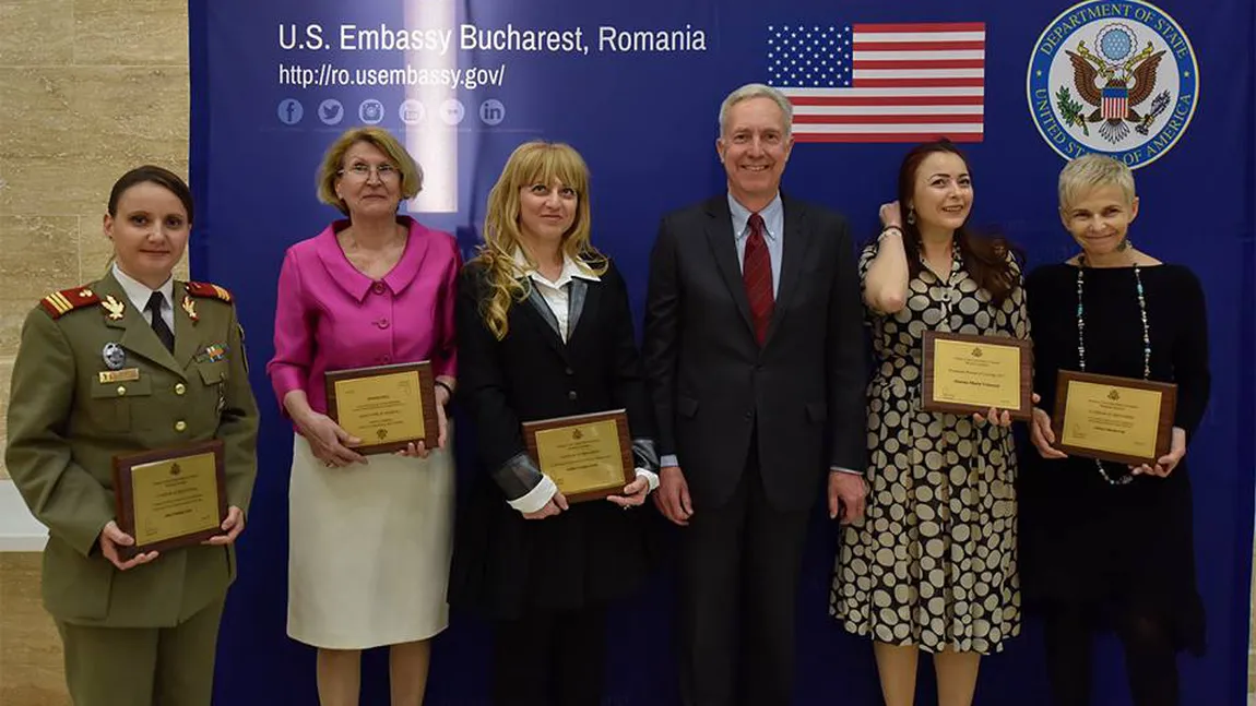 Ambasada SUA a premiat cele mai curajoase femei din România