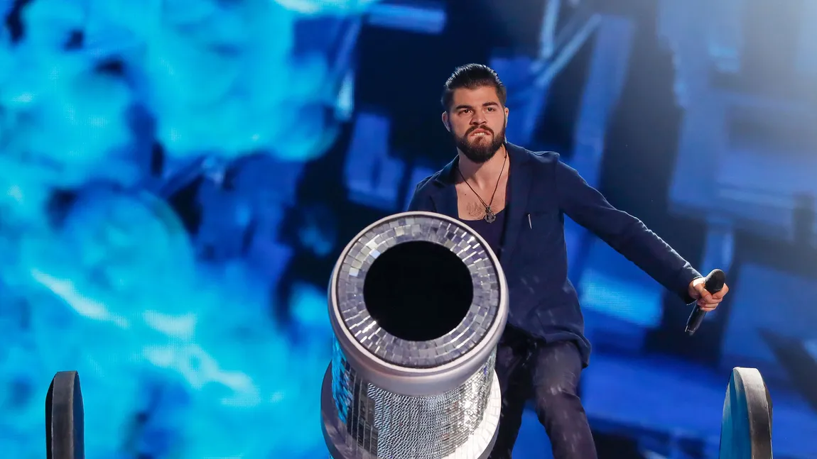 EUROVISION 2017. Alex Florea: Organizatorii nu m-au lăsat să urc pe tun