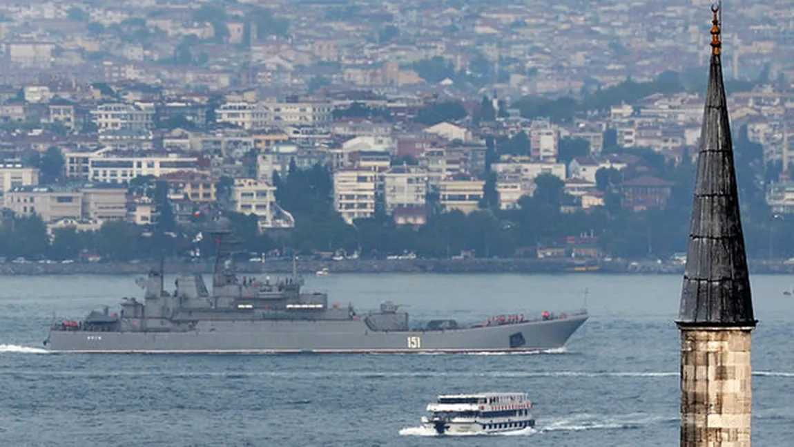 Risc de atacuri teroriste asupra navelor ruseşti care trec prin Bosfor. Turcia ia măsuri de securitate