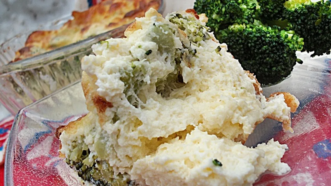 Reţetele Tale: Sufleu de branză cu broccoli