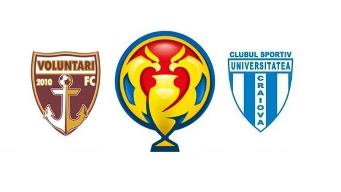 FC VOLUNTARI CSU CRAIOVA 0-0 în CUPA ROMANIEI