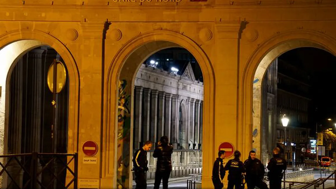 Franţa: O vastă operaţiune poliţienească a blocat Gara de Nord din Paris timp peste două ore