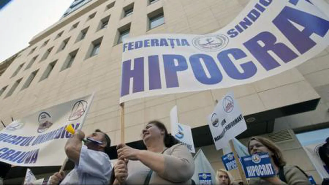 Federaţia Hipocrat: Legea salarizării unitare creează grave dezechilibre în sistemul sanitar