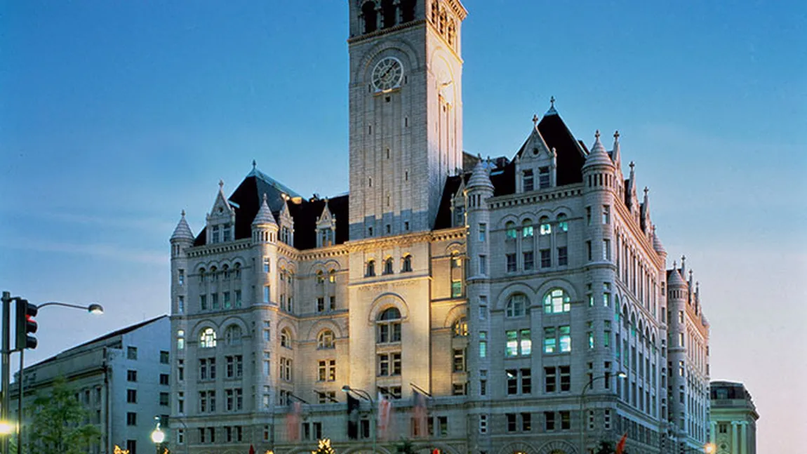 Un individ puternic înarmat a fost arestat la Washington în hotelul Trump International