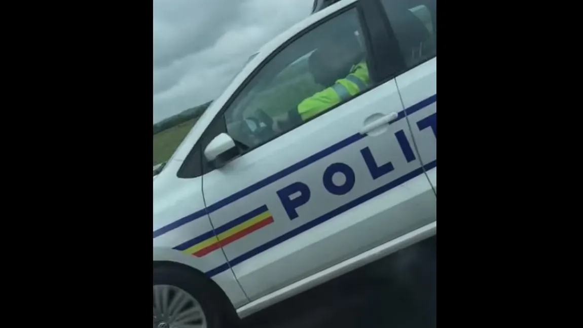 Incident neobişnuit. Supărat că a fost jignit după ce a fost amendat, un şofer a pornit în urmărirea Poliţiei