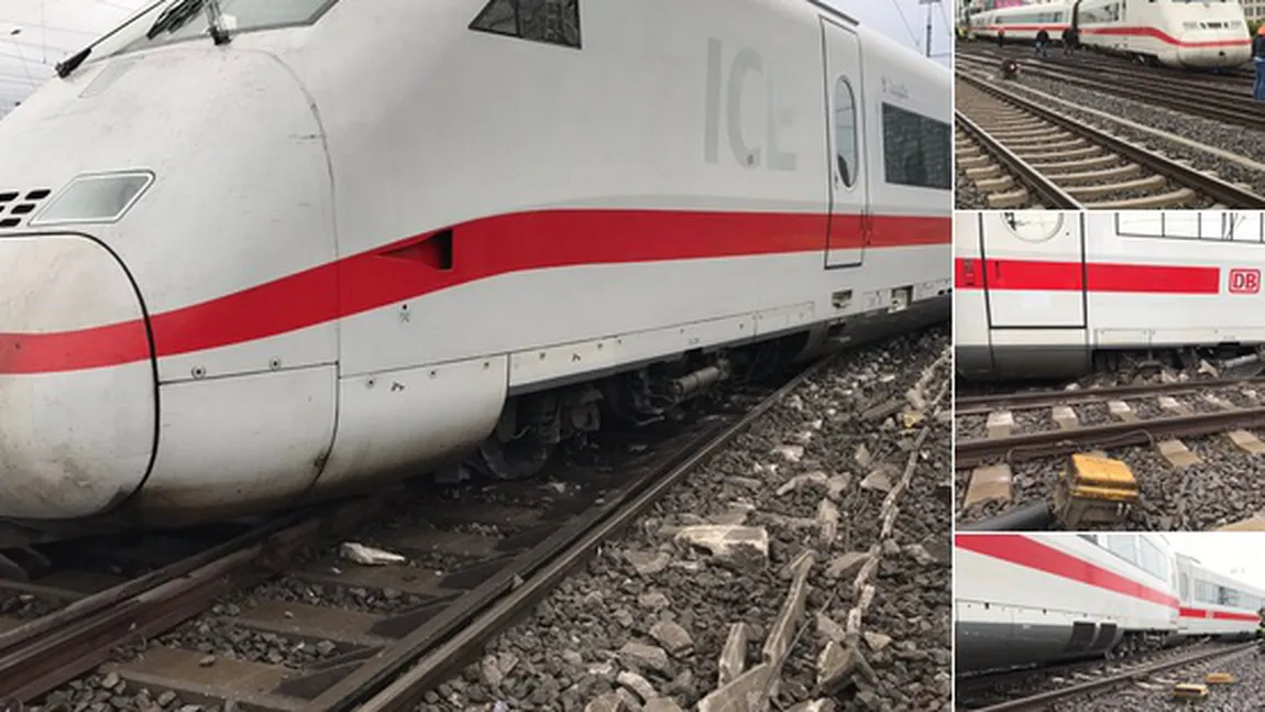 Un tren a deraiat în vestul Germaniei. Gara centrală din Dortmund a fost închisă