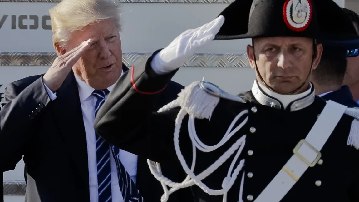 Donald Trump se întâlneşte la Roma cu papa Francisc. Preşedintele american începe un turneu european