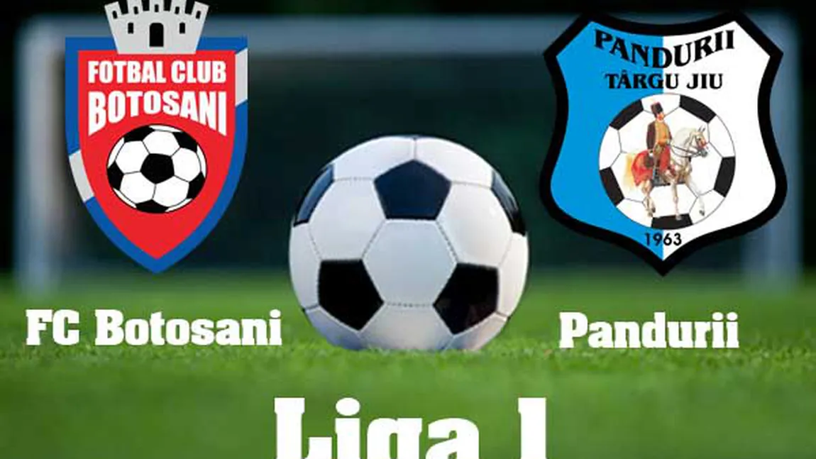 FC BOTOŞANI - PANDURII LIVE VIDEO ONLINE 2017 DIGI SPORT. LIVE STREAMING DOLCE SPORT: Gorjenii, la mâna lor
