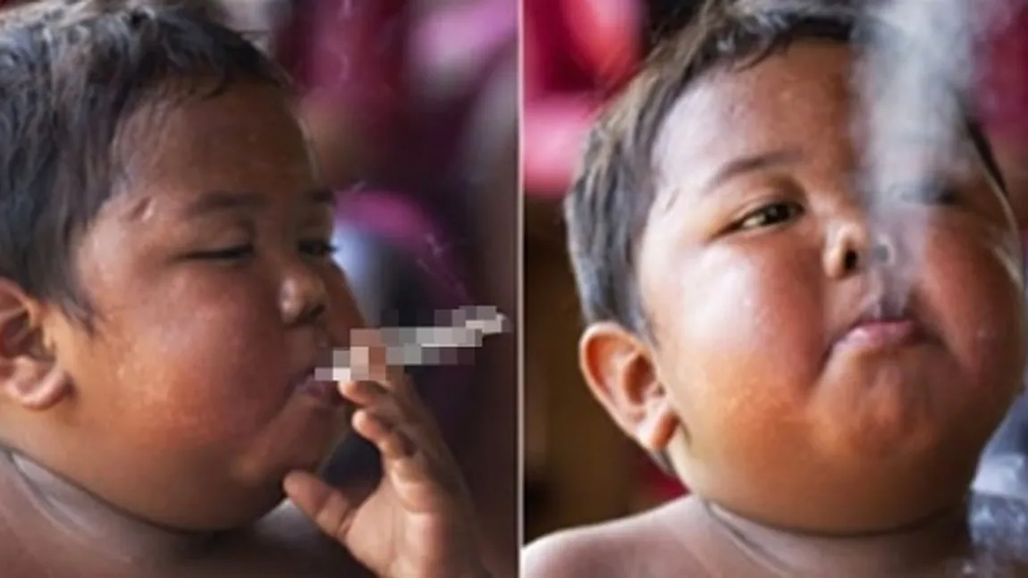 Cum arată ACUM băiatul care la 7 ani fuma 40 de ţigări pe zi. S-a lăsat de tutun, dar are altă dependenţă VIDEO