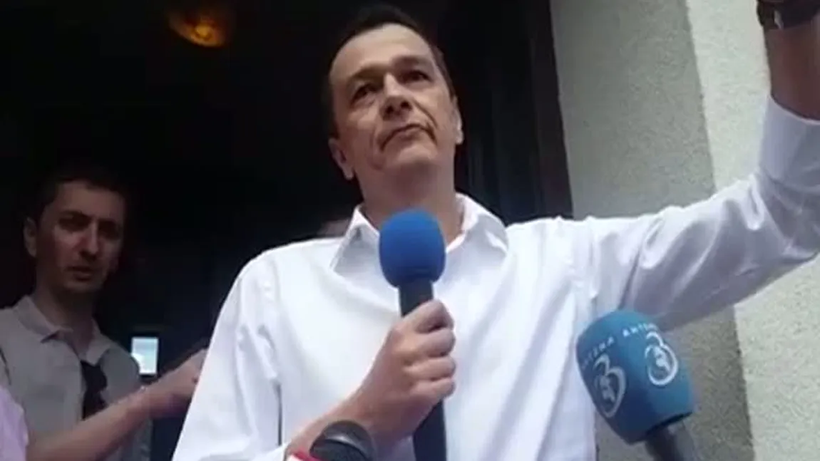 Sorin Grindeanu, aşteptat la sediul PSD Timiş de câteva sute de susţinători care au scandat 