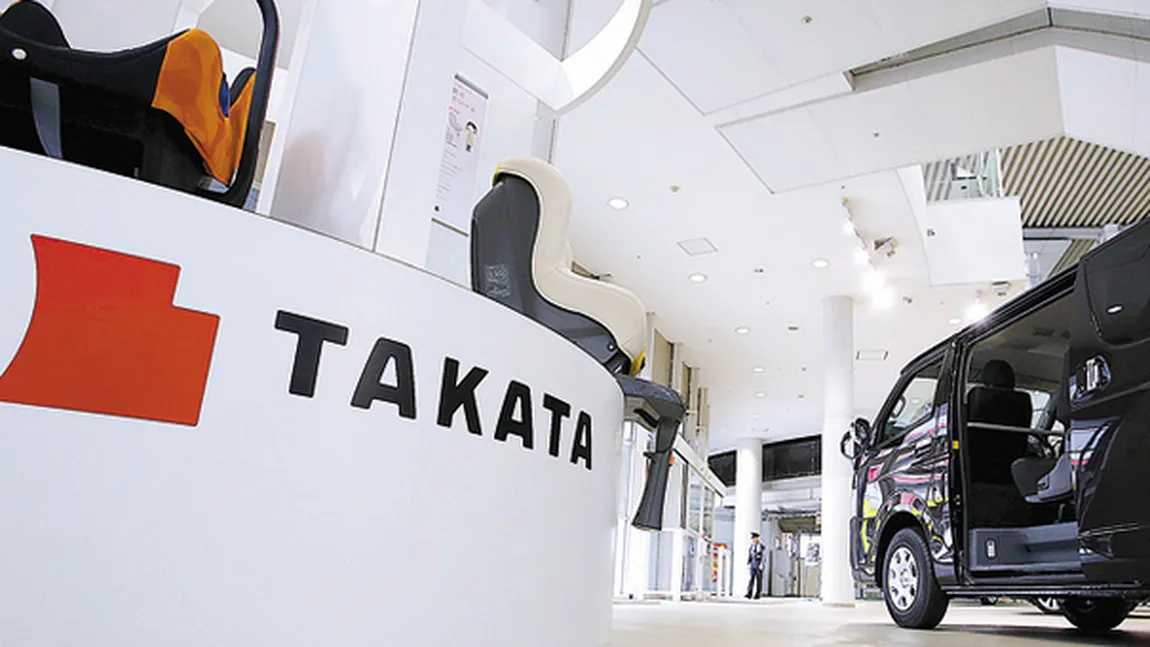 Takata, producătorul japonez de airbag-uri care are trei fabrici şi în România, a depus documentele pentru faliment