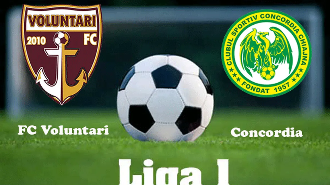 VOLUNTARI - CONCORDIA CHIAJNA 0-1 LIVE VIDEO ONLINE 2017 DIGI SPORT DOLCE SPORT