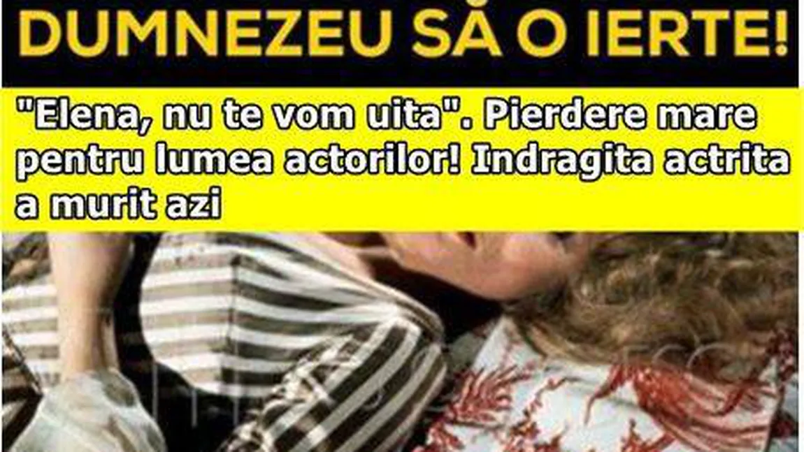 Ne părăsesc MARII ACTORI. S-a stins un star al comediei
