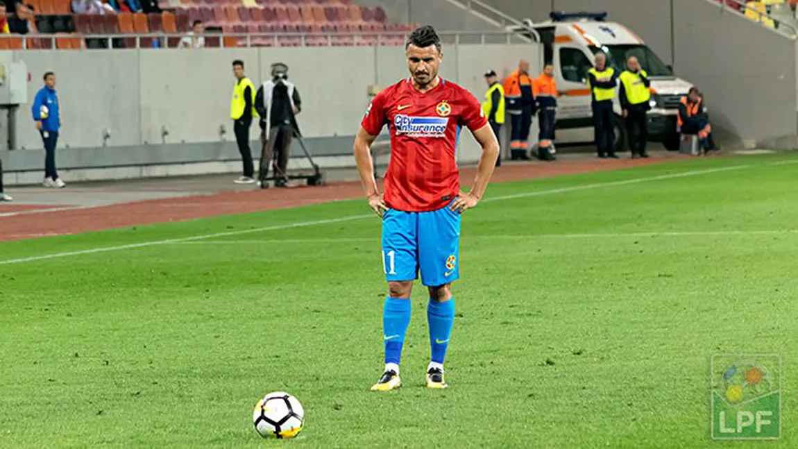 JUVENTUS BUCURESTI - STEAUA 1-2 în etapa a 7-a din Liga 1