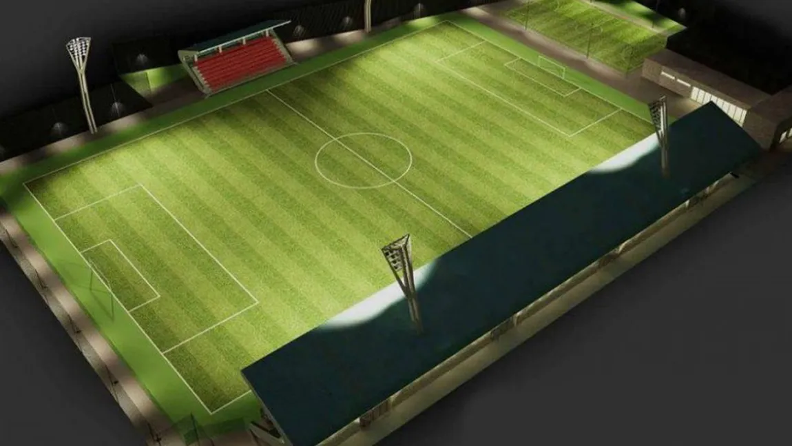 Al doilea stadion din Teleorman care va fi modernizat. Va costa peste 4 milioane de euro, va avea hotel şi nocturnă