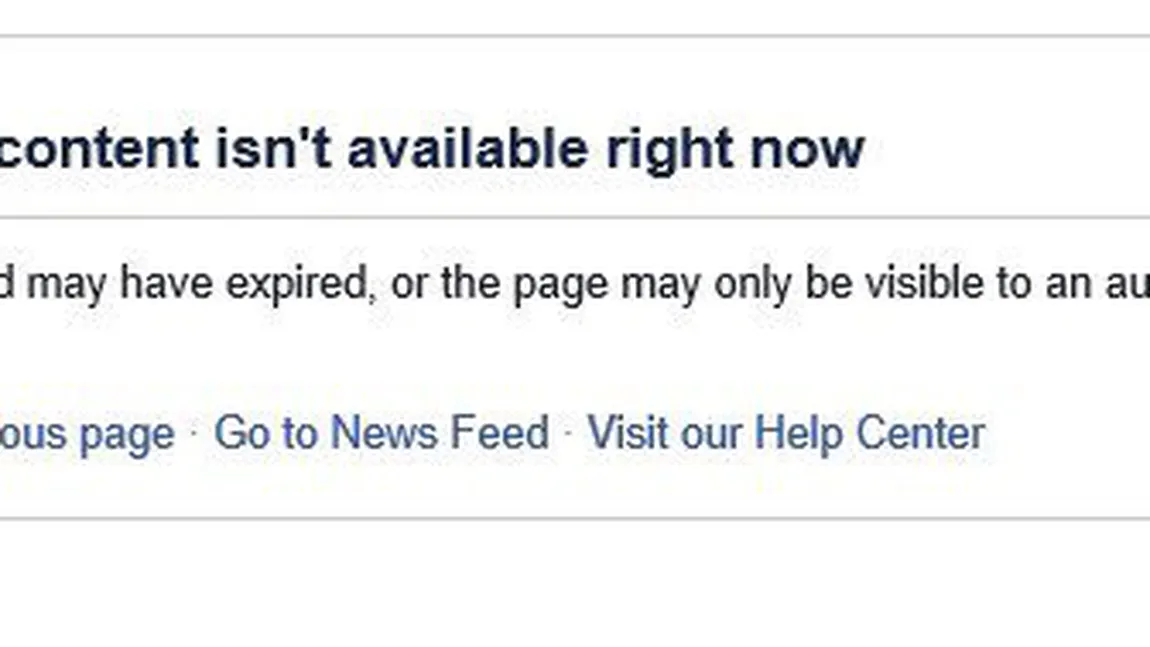 Facebook a picat. A căzut Facebook. De ce nu merge Facebook?