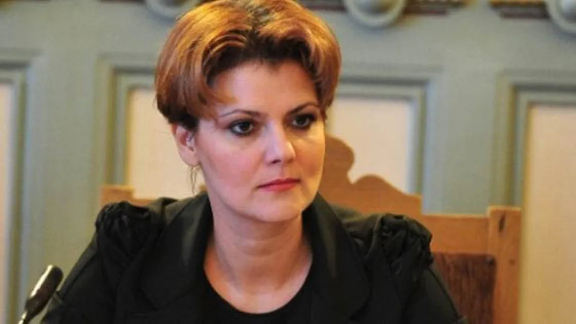 Lia Olguţa Vasilescu: Nicio pensie nu va scădea după intrarea în vigoare a legii VIDEO