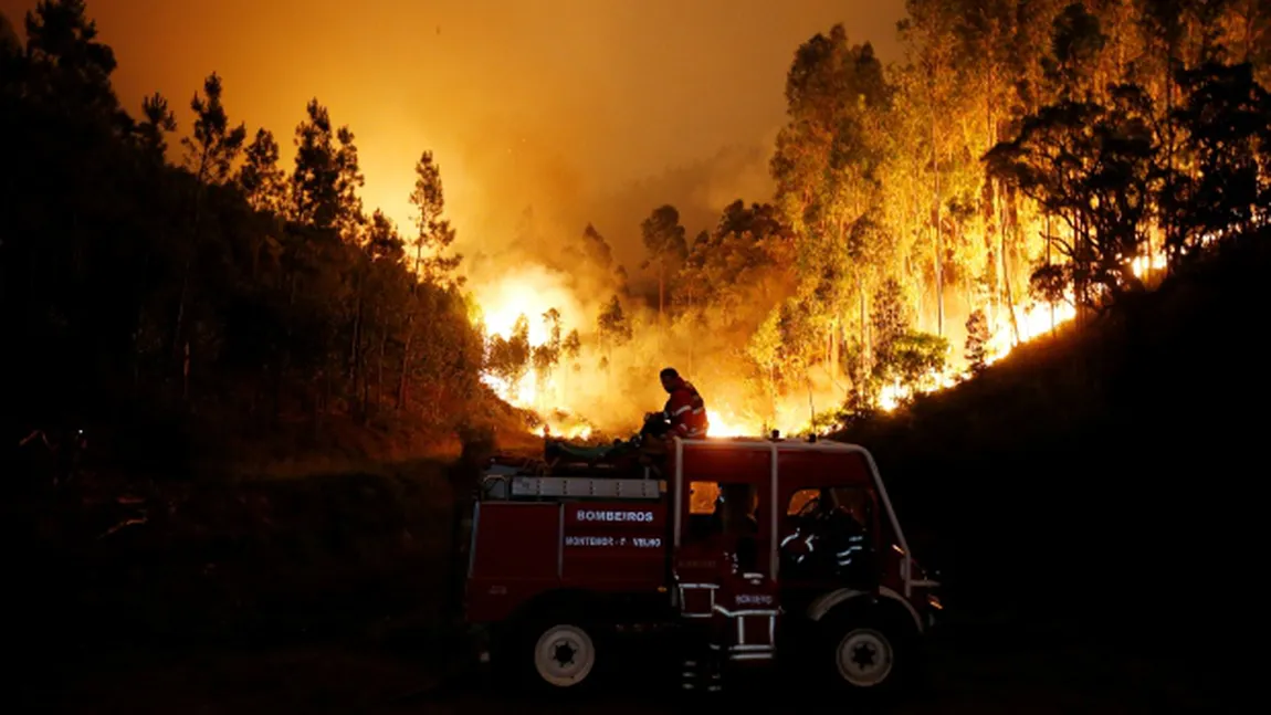 Incendiile fac în continuare ravagii în Portugalia