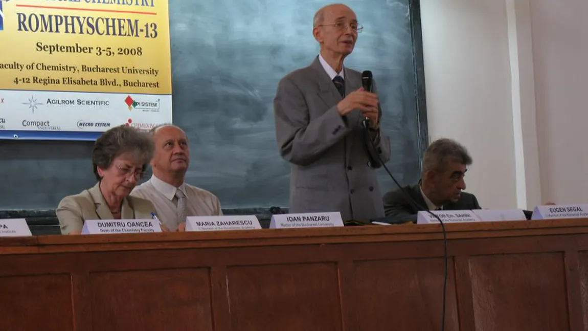 Doliu în Academia Română. A murit chimistul Victor Sahini, membru al Academiei de peste 50 de ani