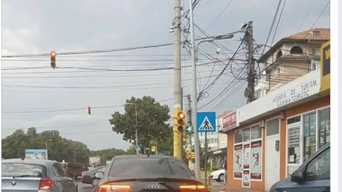 Un şofer din Constanţa a blocat traficul pentru a pune un bilet la pariuri