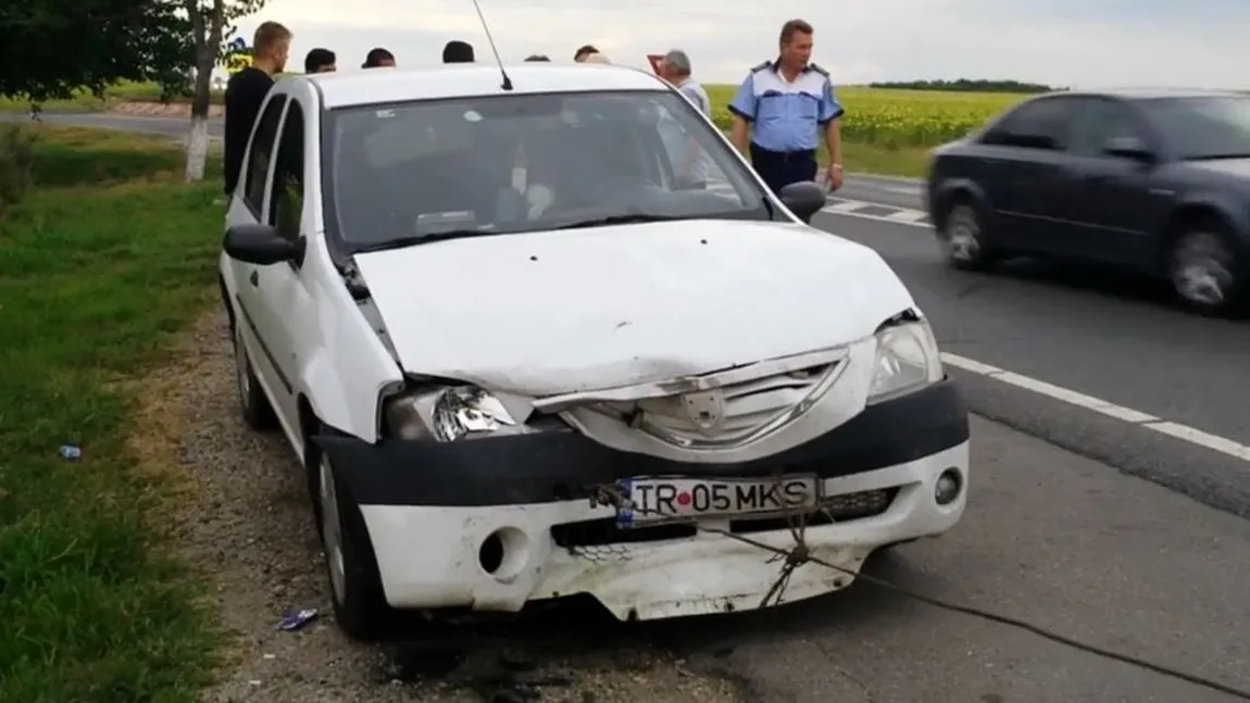 Incident în misiune. Radarul Poliţiei a făcut accident, în timp ce urmărea un vitezoman