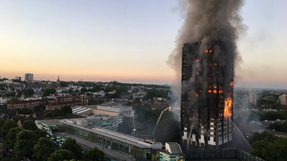 Descoperire şocantă după incendiul devastator din Grenfell Tower: O victimă avea CIANURĂ în sânge