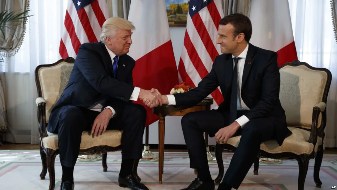 Preşedintele Donald Trump face prima sa vizită oficială la Paris, de Ziua Naţională a Franţei