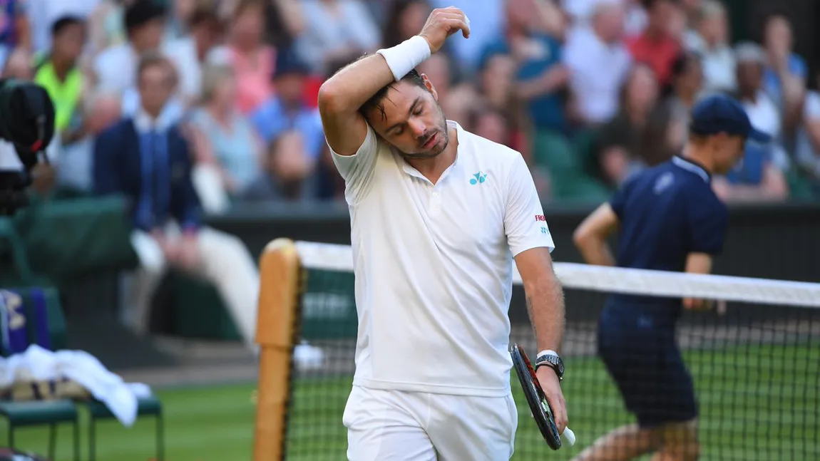 TURNEUL DE LA WIMBLEDON. Prima bombă a turneului, Stan Wawrinka a fost eliminat