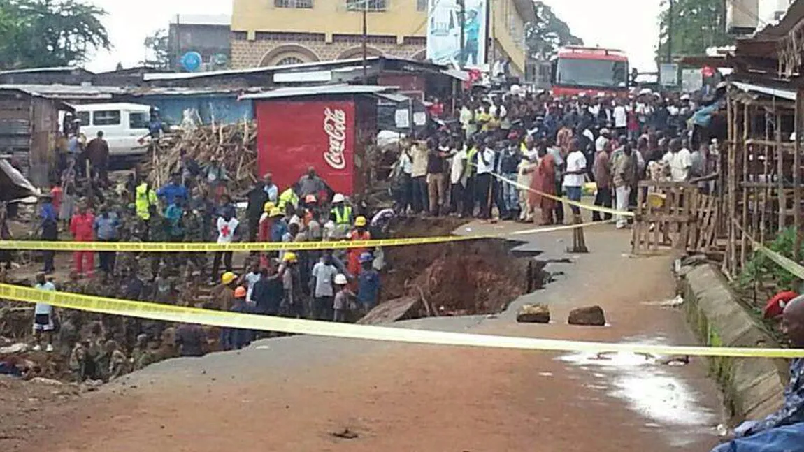 Alunecare de teren în Sierra Leone. Sute de persoane sunt date dispărute. Cel mai recent bilanţ, 312 victime