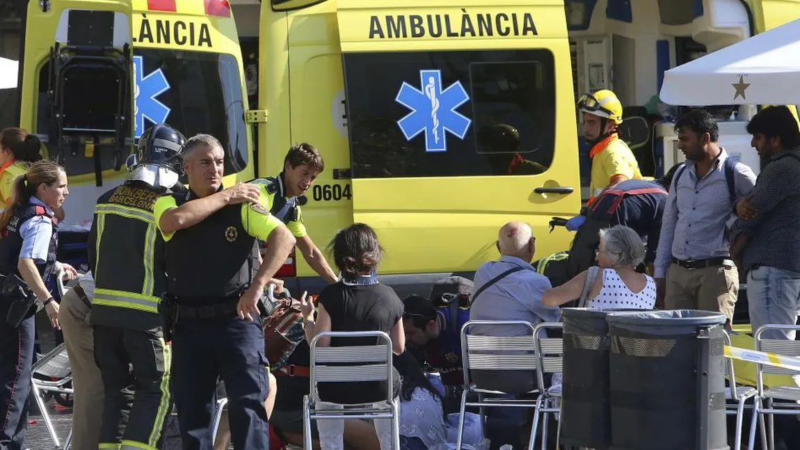 MAE: Românul rănit în atentatele de la Barcelona este în stare stabilă