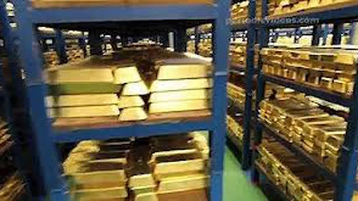 Cel mai mare stoc de aur oficial din lume se află într-un subsol din Manhattan. Sunt peste 6.200 de tone