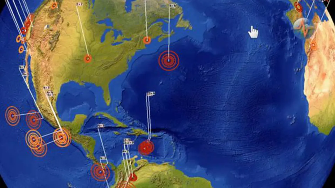 EUROPA şi AMERICA, ÎN STARE DE ALERTĂ. Prezicător de cutremure. Un seism de peste 7 grade va avea loc în Atlantic pe 1 septembrie