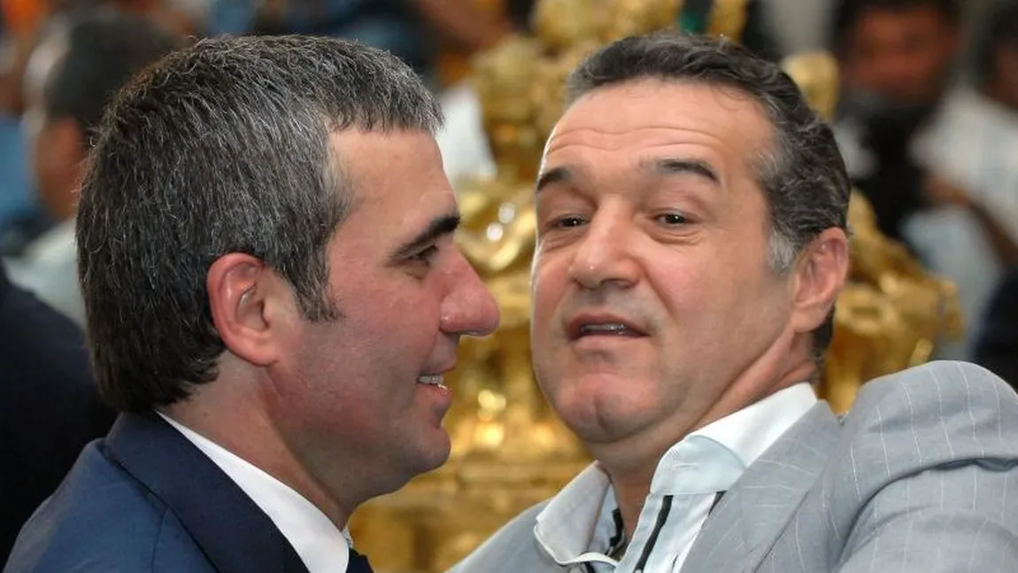 Gigi Becali, replică DURĂ pentru naşul Gică Hagi