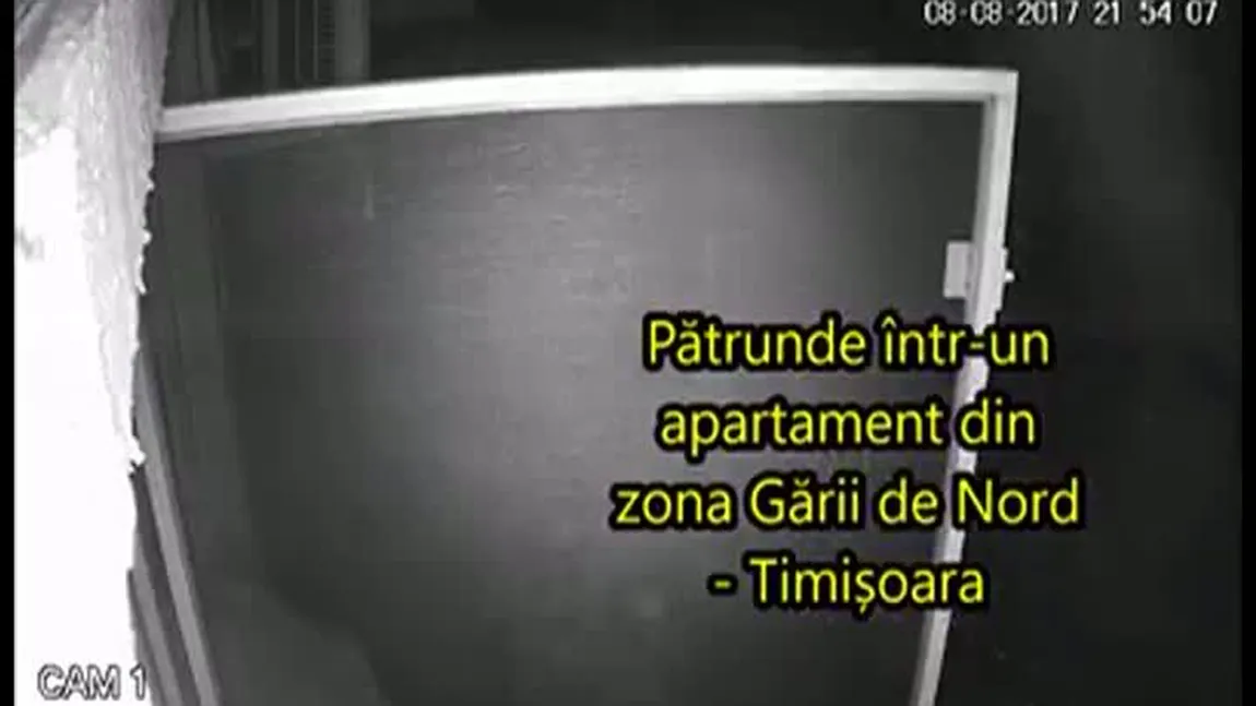 Infractor prins de vânătorul de hoţi din Timişoara. Poliţiştii nu îi dau de urmă VIDEO