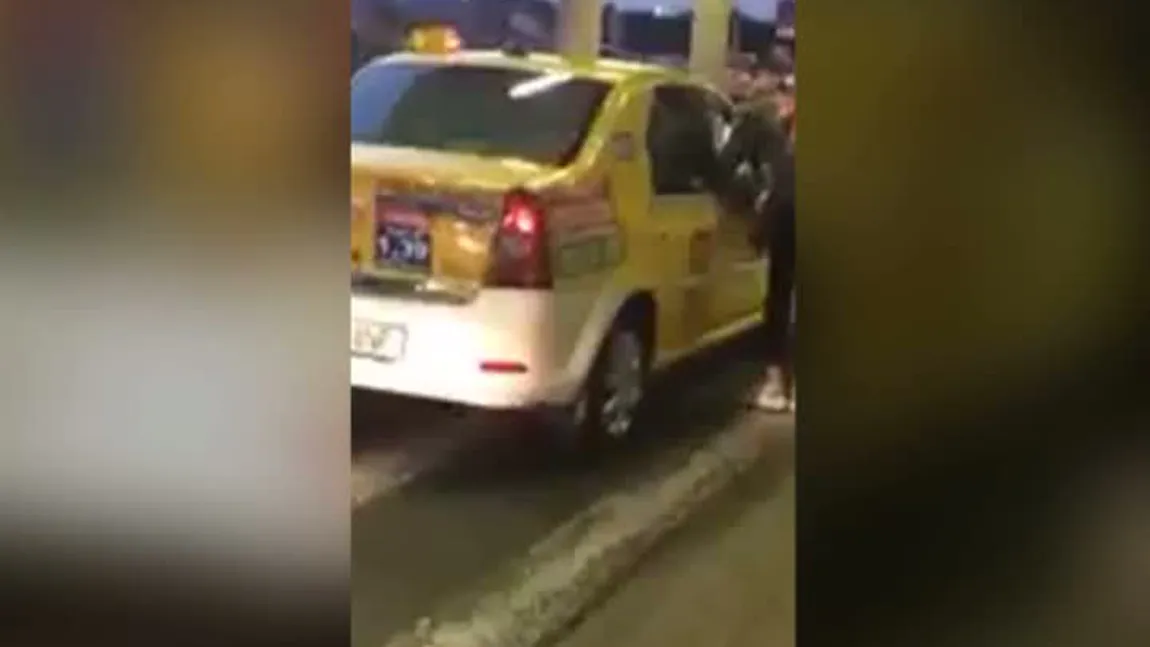 Cum îi fură taximetriştii pe turiştii străini. Scene revoltătoare filmate la Otopeni VIDEO