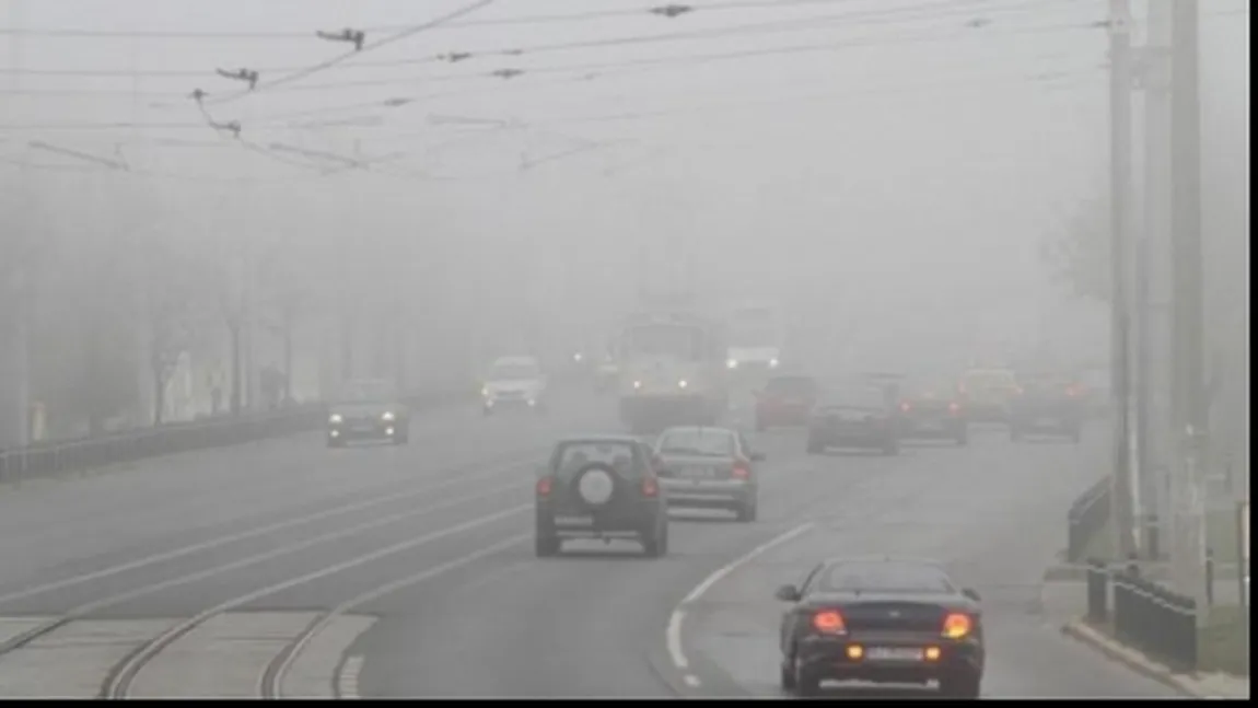 COD GALBEN de ceaţă în mai multe zone din România