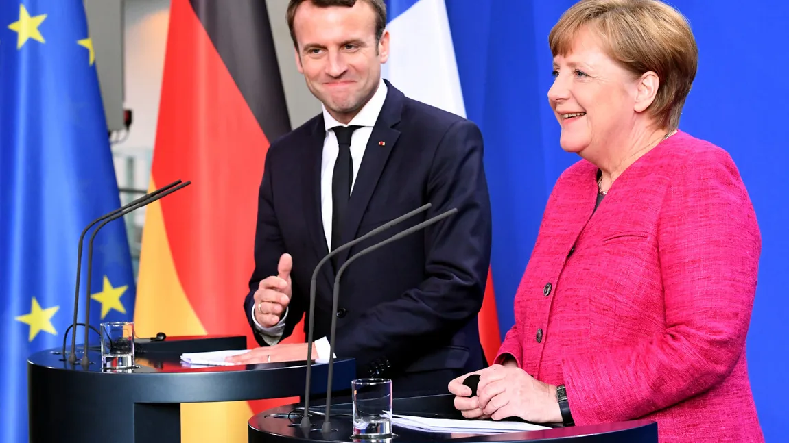 Angela Merkel şi Emmanuel Macron doresc să conducă reforma Uniunii Europene după Brexit