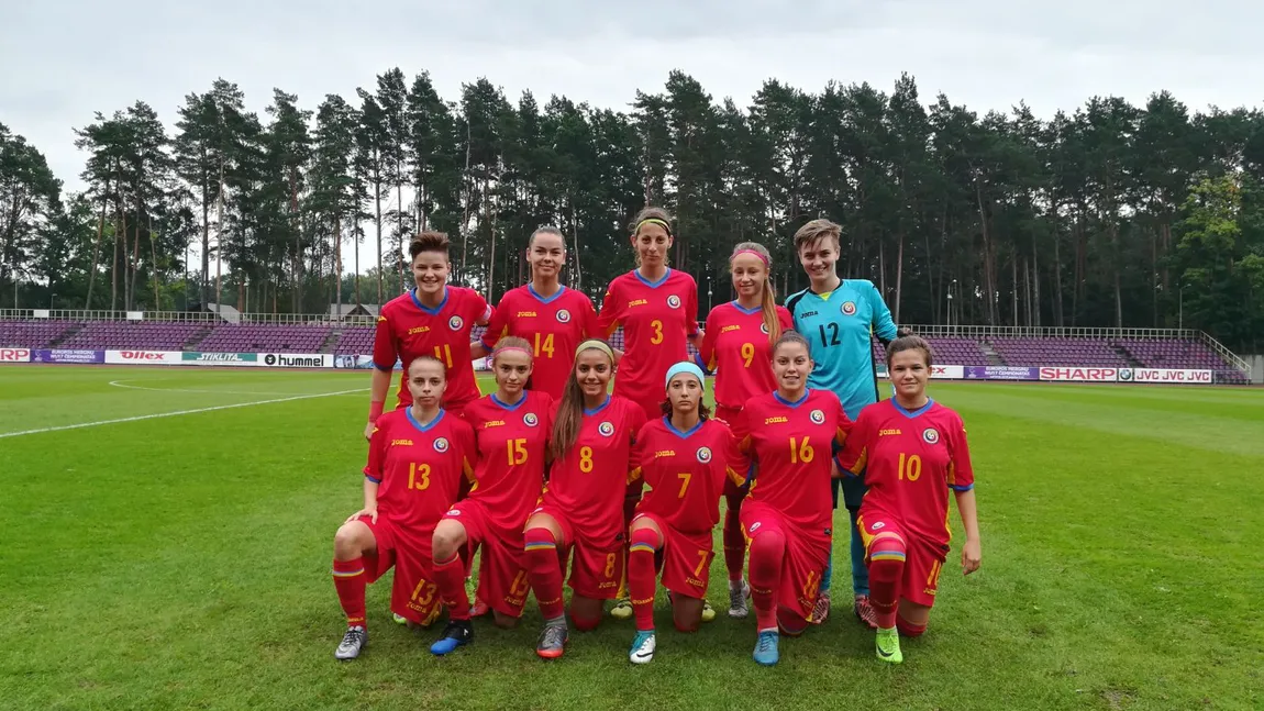Dezastru la fotbal feminin. Naţionala României, surclasată cu 8-0 de Danemarca, în preliminariile CE Under 19