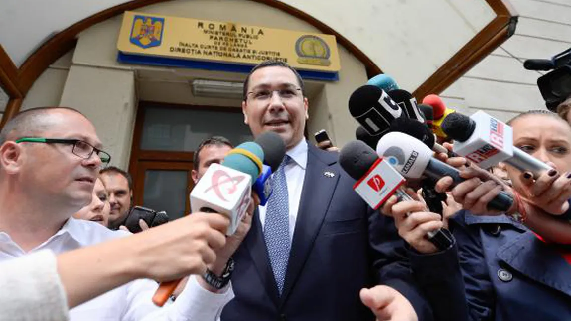 Victor Ponta, audiat luni la DNA: Nu am voie să spun în ce dosar. Mai demult mi s-a cerut să-l denunţ pe Băsescu UPDATE