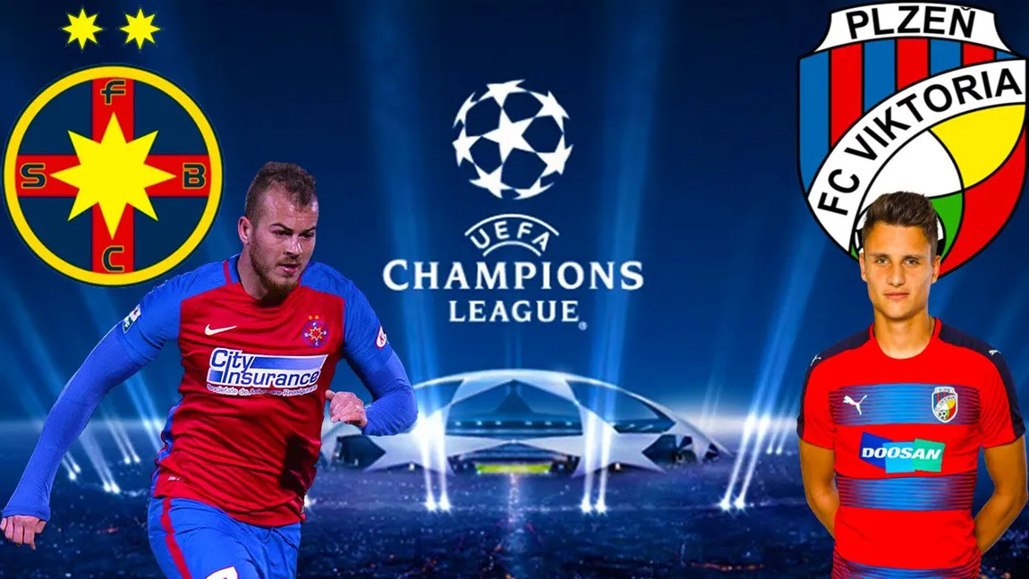 STEAUA - VIKTORIA PLZEN 3-0: Tandemul Budescu-Alibec face spectacol în Europa League